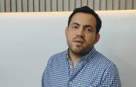 Presidente de la Asamblea, Welfran Mendoza. 