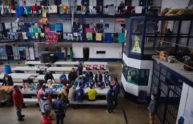 Un plano general de la cárcel de Cómbita, Boyacá.