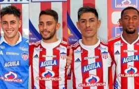 Santiago Mele, Gonzalo Lencina, Emanuel Olivera y Pablo Rojas.