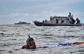 En el ejercicio participan 2.000 hombres de armadas de ocho países