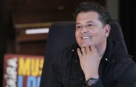 Carlos Vives, cantautor colombiano. 