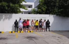 Integrantes de 'Los Pepes del Sur'.