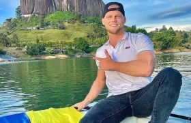 Dominic Wolf en Colombia.