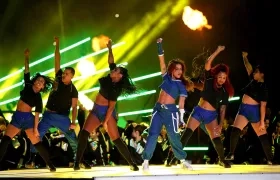 Cantante Anitta en una presentación.