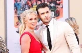 Britney Spears y Sam Asghari en una imagen de archivo