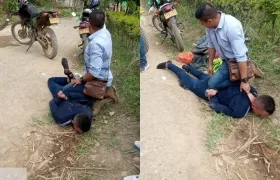 Uno de los presuntos asesinos de la patrullera. 