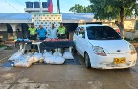 Ángel Lozada Tache y Alberto González Gómez, de 59 y 23 años, capturados.