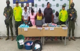 Capturados cinco presuntos integrantes del 'Clan del Golfo'.