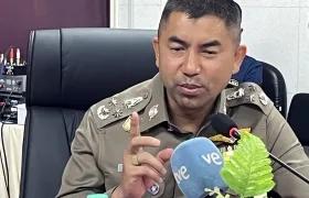 El número dos de la Policía de Tailandia, Surachate Hakparn. 