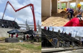 Imágenes de la obra.