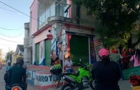 Lugar de los hechos.