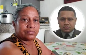 Ingrid Aja y su hijo Michael León Aja