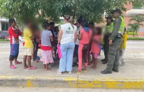 ICBF inició atención a indígenas yukpa asentados en La Loma
