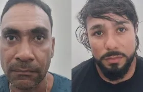 Los dos capturados en el hecho. 