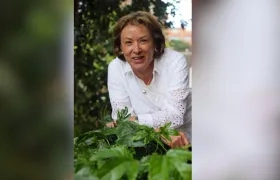 Margarita Gutiérrez, expositora.