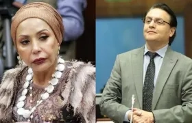 Piedad Córdoba y Fernando Villavicencio.