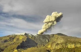 Volcán Nevado del Ruiz.
