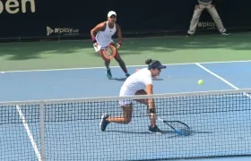 La dupla colombiana de María Paulina Pérez y Yuliana Lizarazo.