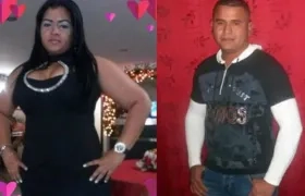 Alejandra Yepes y su esposo José Navarro.