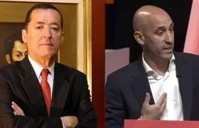 El colombiano Jorge Iván Palacio y el español Luis Rubiales