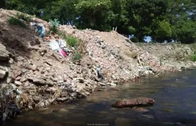 Imagen del río Guatapurí.