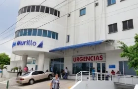 Johana Valbuena fue trasladada a la Clínica Murillo.