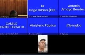 Audiencia de formulación de imputación contra el cantante Luis Rafael Costa Solano. 