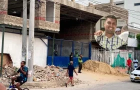 Slaider Pacheco Arzuza fue baleado en este lugar. 