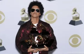 Cantante Bruno Mars