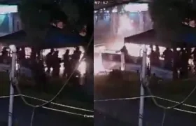 Imágenes del ataque contra el CAI.