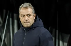 El técnico alemán Hansi Flick.