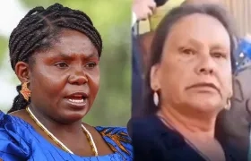 Francia Márquez, Vicepresidenta de la República, y Luz Fabiola Rubiano.