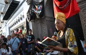 La Ministra de Educación, Aurora Vergara