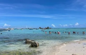 Playas en la Isla de San Andrés