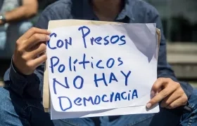 Presos políticos en Venezuela.