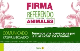 Referendo por los animales.