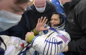 El astronauta estadounidense de origen salvadoreño Frank Rubio.