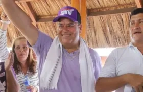 Samuel Santander 'Santa' Lopesierra en una imagen de campaña.