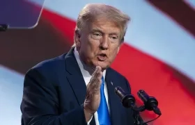 Donald Trump, ex Presidente de los Estados Unidos.