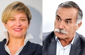 Verónica Alcocer, Primera Dama, y general (r) Ricardo Díaz.