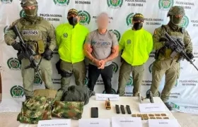 Luis Felipe Romero Durán, alias ‘Milton’ o ‘Careloca’, capturado en Dibulla
