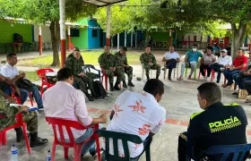 Consejo de seguridad en Chiriguaná, Cesar