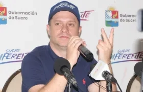  El gobernador de Sucre, Héctor Espinosa
