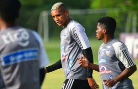 Jermein Peña y Déiber Caicedo serán titulares este jueves contra Alianza Petrolera.