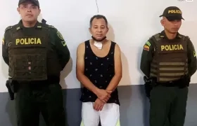 Hernando Junco Peternina luego de su captura. 