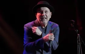 El cantante y activista político panameño Rubén Blades 