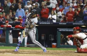 El dominicano Ketel Marte remolcó dos carreras para los Diamondbacks.  