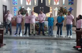 Agresores y agresoras pidiendo perdón en la Catedral.