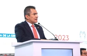 Presidente del Consejo Nacional Electoral, Alfonso Campo.