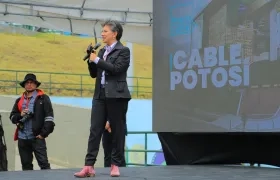 Claudia López, alcaldesa de Bogotá.
